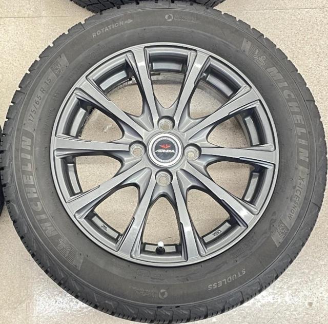【DUNLOP(ダンロップ)】 AIRNOVA SB10+【MICHELIN】X-ICE SNOW 175/65R15 88T 2023年製
