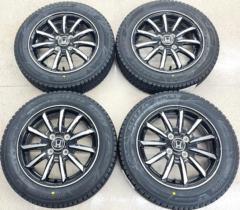 【中古ホイール未使用タイヤ】 ホンダ(HONDA) N-WGN純正 + BRIDGESTONE(ブリヂストン) BLIZZAK VRX3 155/65R14 75Q 2024年製 4本