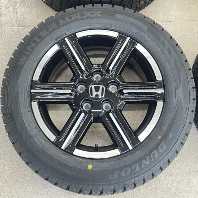 【中古ホイール未使用タイヤ】 ホンダ(HONDA) RV系ヴェゼル純正 + DUNLOP(ダンロップ) WINTERMAXX02 WM02 215/60R16 96Q 2025年製 4本