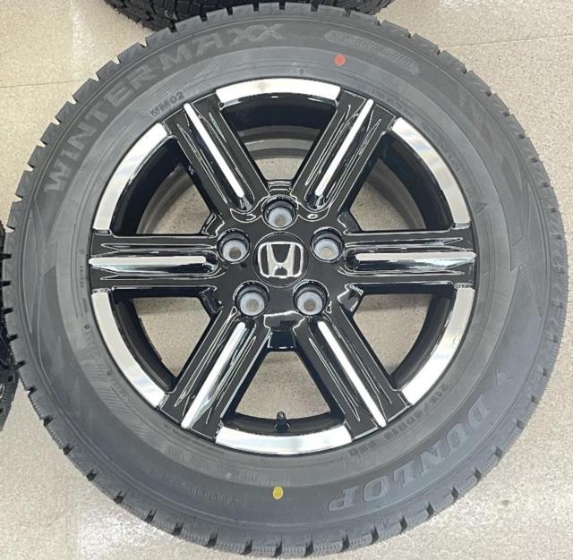 【中古ホイール未使用タイヤ】 ホンダ(HONDA) RV系ヴェゼル純正 + DUNLOP(ダンロップ) WINTERMAXX02 WM02 215/60R16 96Q 2025年製 4本
