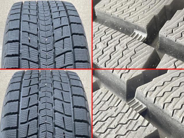 ミツビシ GF/GG系アウトランダー純正 + DUNLOP(ダンロップ) WINTERMAXX SJ8+ 225/55R18 98Q 2024年製 4本