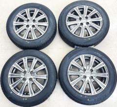 【未使用タイヤ+中古アルミホイールセット】 ENKEI(エンケイ)  SMACK  + KENDA(ケンダ) KR203 175/65R15 84H 2026年製 4本セット