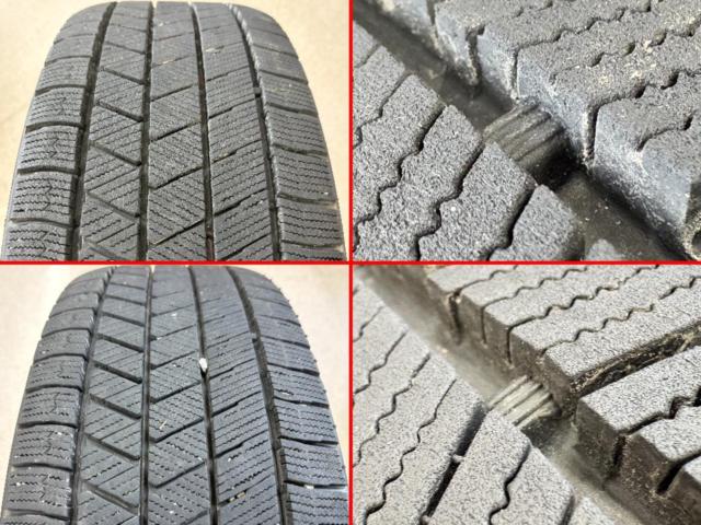 weds(ウェッズ) RIZLEY(ライツレー) MG + BRIDGESTONE(ブリヂストン) BLIZZAK VRX3 205/50R17 93Q XL 2022年製 4本セ