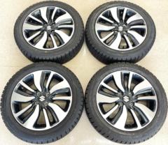 【中古ホイール未使用タイヤ】 スズキ ZC83S スイフトRS純正 + DUNLOP(ダンロップ) WINTERMAXX02 WM02 185/55R16 83S 2024年製 4本