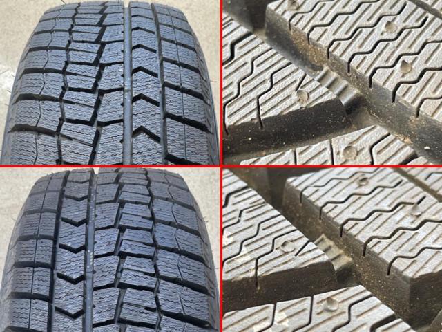 【中古ホイール未使用タイヤ】 スズキ ZC83S スイフトRS純正 + DUNLOP(ダンロップ) WINTERMAXX02 WM02 185/55R16 83S 2024年製 4本