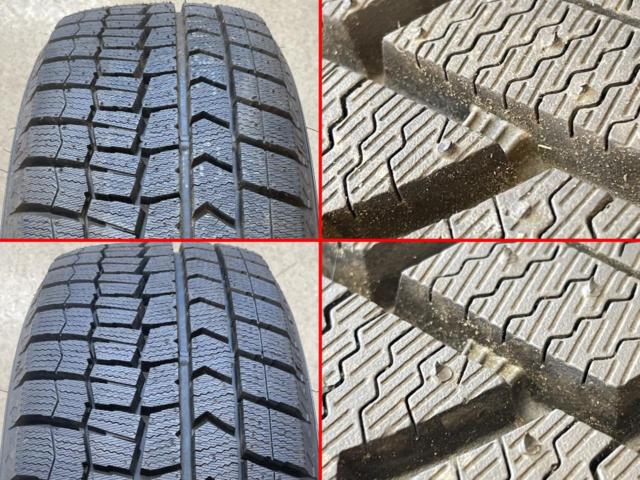【中古ホイール未使用タイヤ】 スズキ ZC83S スイフトRS純正 + DUNLOP(ダンロップ) WINTERMAXX02 WM02 185/55R16 83S 2024年製 4本