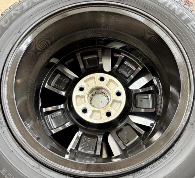 【中古ホイール未使用タイヤ】 ホンダ フリード AIR EX純正 + DUNLOP(ダンロップ) WINTERMAXX03 WM03 185/65R15 88Q 2026年製 4本