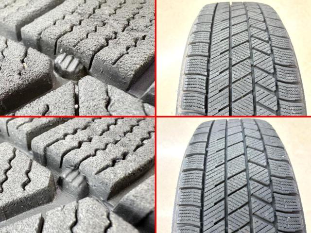 トヨタ(TOYOTA) 170系シエンタ純正 + BRIDGESTONE(ブリヂストン) BLIZZAK VRX3 185/60R15 84Q 2024年製 4本