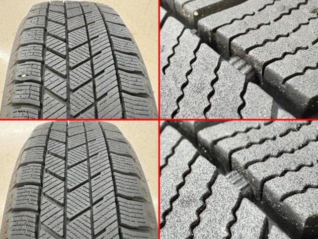 スズキ(SUZUKI) MR31/MR41S ハスラーJスタイルII純正 + BRIDGESTONE(ブリヂストン) BLIZZAK VRX3 165/60R15 77Q 2025年製 4本