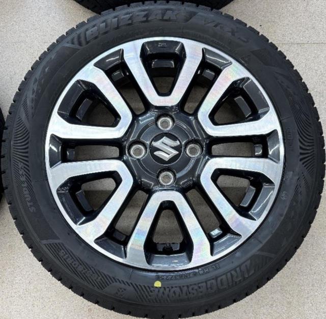 スズキ(SUZUKI) MR31/MR41S ハスラーJスタイルII純正 + BRIDGESTONE(ブリヂストン) BLIZZAK VRX3 165/60R15 77Q 2025年製 4本
