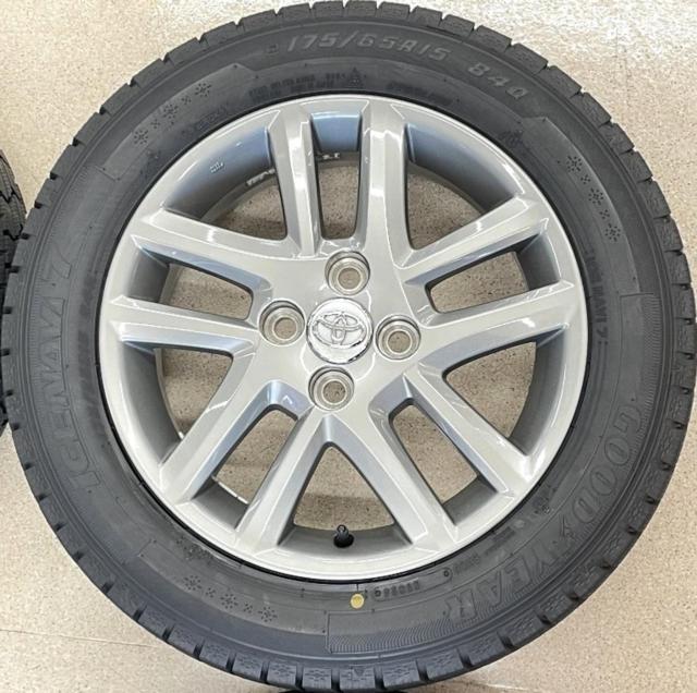 トヨタ純正(TOYOTA) + GOODYEAR(グッドイヤー) ICENAVI 7 175/65R15 84Q 2024年 4本