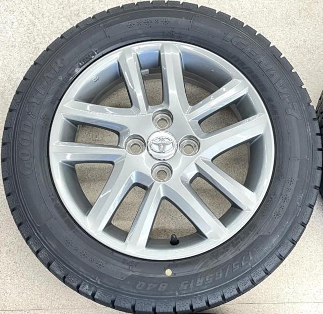 トヨタ純正(TOYOTA) + GOODYEAR(グッドイヤー) ICENAVI 7 175/65R15 84Q 2024年 4本