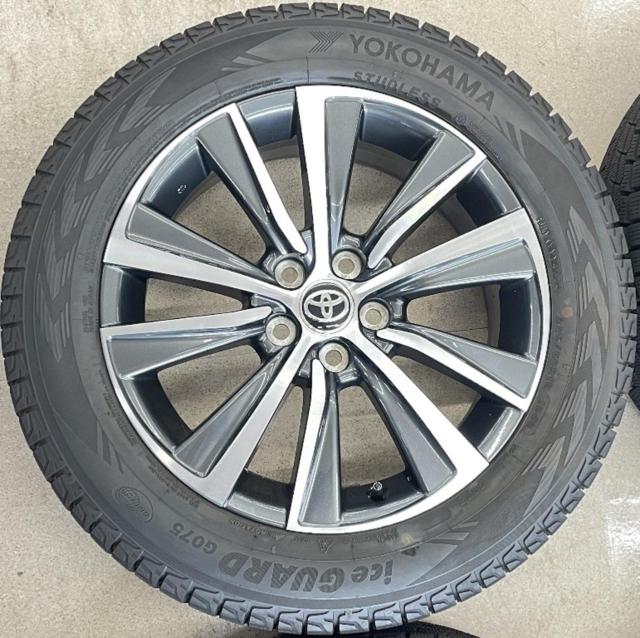 Toyota (TOYOTA)
Genuine parts for the 80 series Harrier G grade.
+
YOKOHAMA (Yokohama)
iceGUARD
G075
225 / 60R18
104Q
Made in 2024
Four