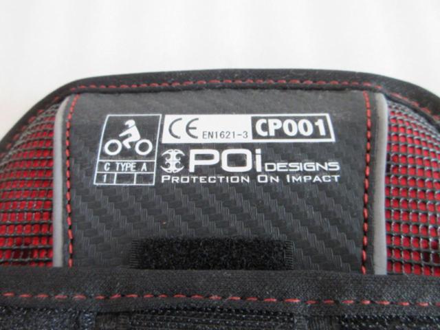 POi DESIGNS スポーツチェストプロテクター CE (Z09659)