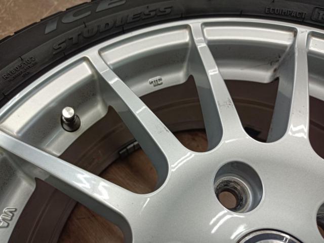 IRVINE 13本スポーク+PIRELLI ICE ASIMMETRICO PLUS 87Q