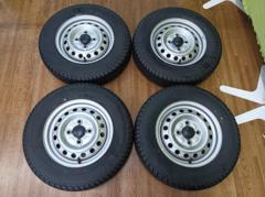 ダイハツ ハイゼット純正スチール  + YOKOHAMA SUPER VAN 355 80/78 N LT