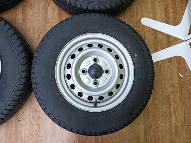 ダイハツ ハイゼット純正スチール  + YOKOHAMA SUPER VAN 355 80/78 N LT