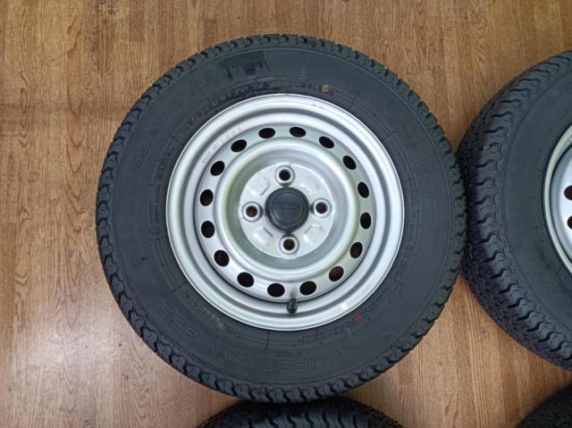ダイハツ ハイゼット純正スチール  + YOKOHAMA SUPER VAN 355 80/78 N LT