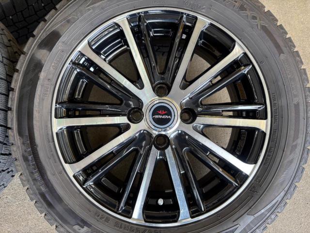 DUNLOP AIRNOVA 10本スポークホイール + DUNLOP WINTER MAXX WM02