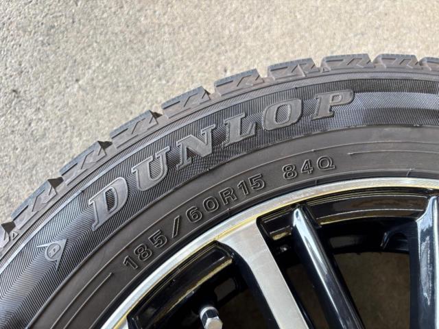 DUNLOP AIRNOVA 10本スポークホイール + DUNLOP WINTER MAXX WM02