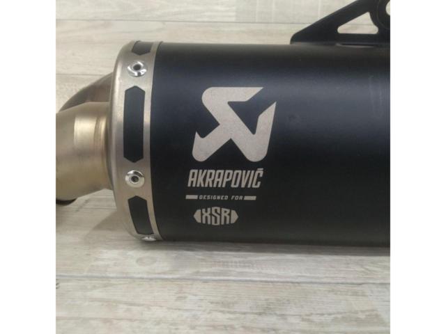 ワイズギア AKRAPOVIC アクラポビッチフルエキゾーストマフラー XSR900GP
