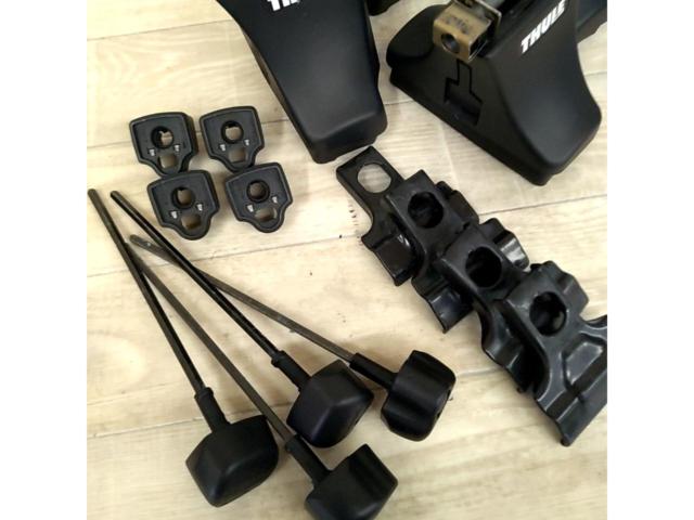 THULE Rapid System 753+ kit1491 ベースキャリアフットセット 20系アルファード/ヴェルファイア ステー付属