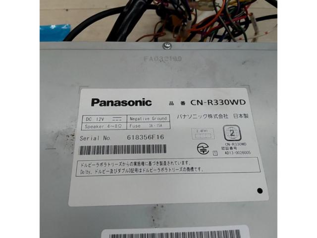 Panasonic CN-R330WD フルセグ/CD/DVD/USB/SD/Bluetoothハンズフリー対応