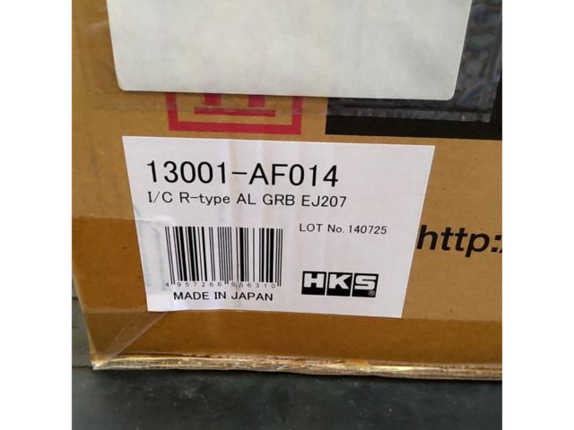 HKS
Intercooler Kit
Impreza
WRX
STI
GRB
13001-AF014