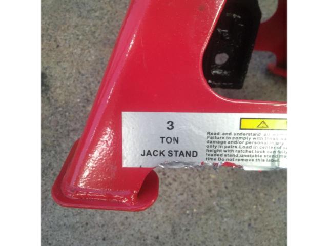 No Brand
Jack stand
Two
