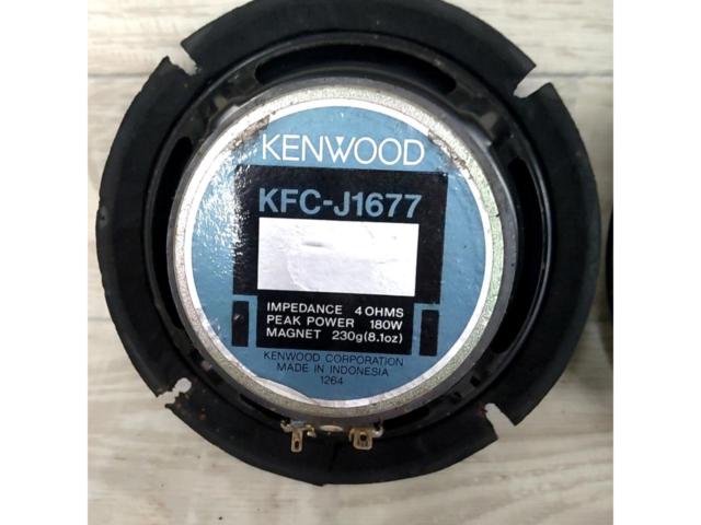 KENWOOD
KFC-J1677
16cm coaxial speakers