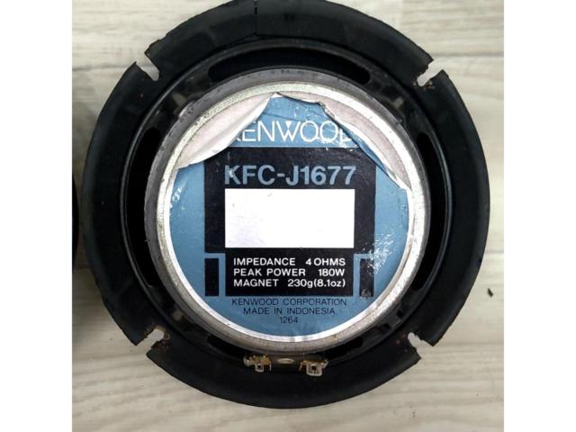 KENWOOD
KFC-J1677
16cm coaxial speakers