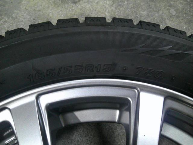 YOKOHAMA YFC LAYCEA NX+BRIDGESTONE BLIZZAK VRX2
