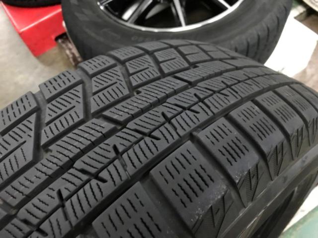 【冬T/W】BIG WAY(ビッグウエイ) B-WIN ツイン5本スポーク + YOKOHAMA(ヨコハマ) ice GUARD iG60 215/60R16 4/4