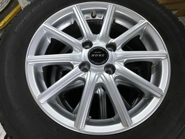 【冬T/W】JAPAN SANYO(ジャパン三陽) ZACK SPORT-1 10本スポーク + GOODYEAR(グッドイヤー) ICE NAVI 7 185/65R15 4/4
