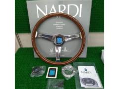 NARDI(ナルディ) クラシックウッド VITE WOOD&POLISH SPOKE ND 36 ウッドコンビステアリング 360mm
