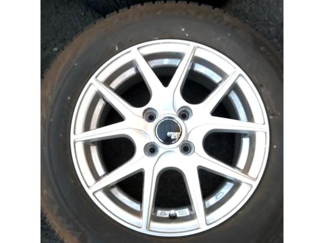 【冬T/W】 YellowHat(イエローハット) SPORT DAISY ツイン5本スポーク + BRIDGESTONE(ブリヂストン) BLIZZAK VRX 2 175/70R14 4/4
