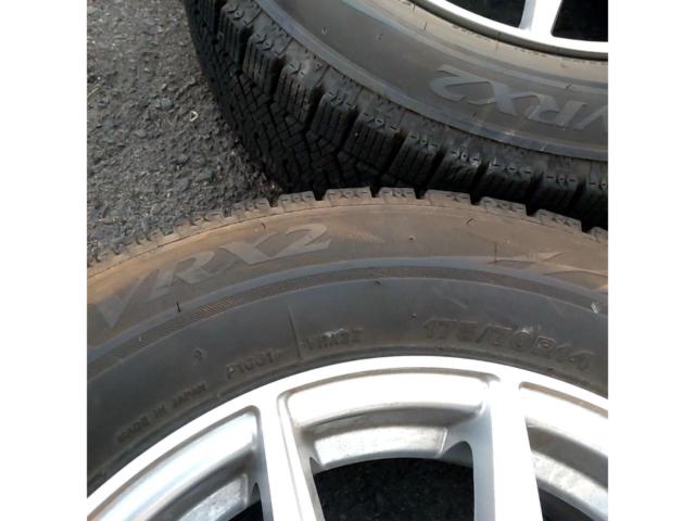 【冬T/W】 YellowHat(イエローハット) SPORT DAISY ツイン5本スポーク + BRIDGESTONE(ブリヂストン) BLIZZAK VRX 2 175/70R14 4/4