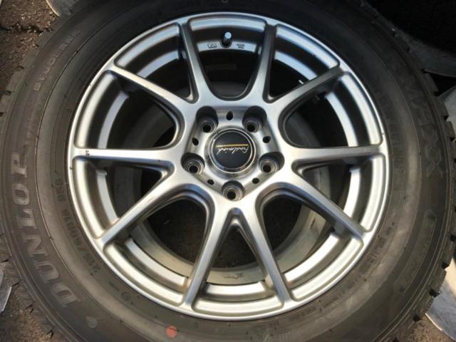 【冬T/W】A-TECH(エーテック) FINAL MIND ツイン5本スポーク + DUNLOP(ダンロップ) WINTERMAXX WM02 215/60R16