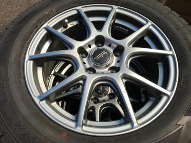 【冬T/W】A-TECH(エーテック) FINAL MIND ツイン5本スポーク + DUNLOP(ダンロップ) WINTERMAXX WM02 215/60R16