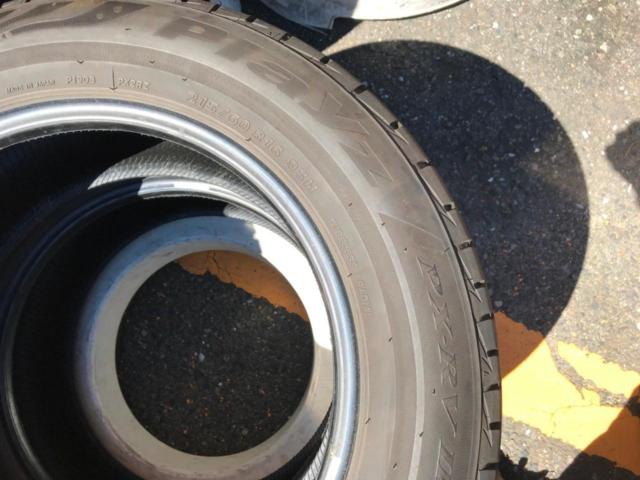 1本パンク直し有 BRIDGESTONE(ブリヂストン) Playz PX-RVⅡ 215/60R16 4/4