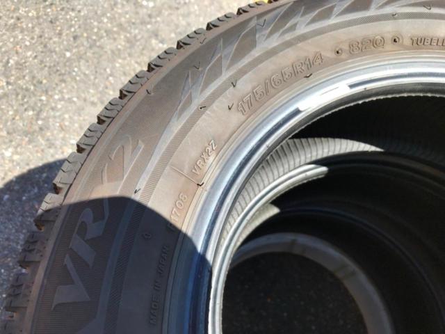 BRIDGESTONE(ブリヂストン) BLIZZAK VRX2 175/65R14 4/4