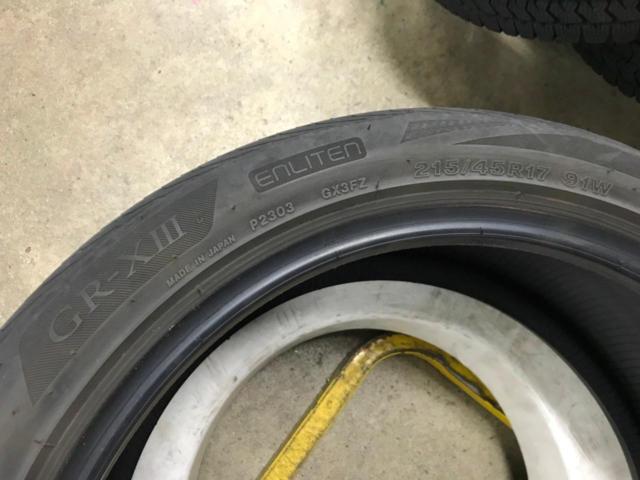 BRIDGESTONE(ブリヂストン) REGNO GR-XⅢ 215/45R17 2/2