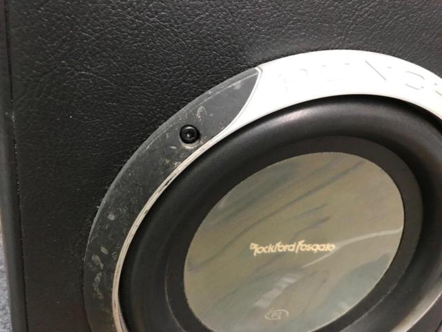 Rockford(ロックフォード) PUNCH P2 12インチウーファー搭載BOX付きウーハー