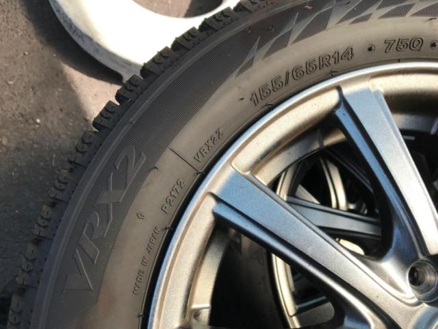 VEX 10ホンスポーク ・ BRIDGESTONE(ブリジストン) BLIZZAK VRX2 4/4