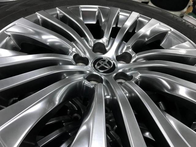 TOYOTA(トヨタ) 80系 ハリアー Zグレード純正ホイール ・ YOKOHAMA ICE GUARD G075  225/55R19 4/4