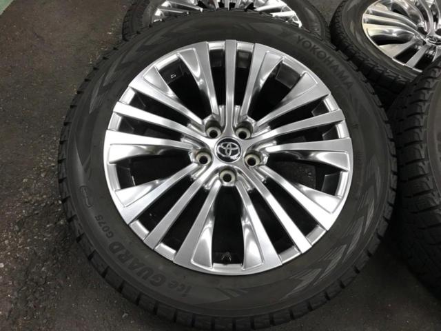 TOYOTA(トヨタ) 80系 ハリアー Zグレード純正ホイール ・ YOKOHAMA ICE GUARD G075  225/55R19 4/4