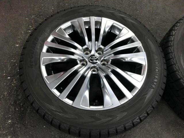 TOYOTA(トヨタ) 80系 ハリアー Zグレード純正ホイール ・ YOKOHAMA ICE GUARD G075  225/55R19 4/4