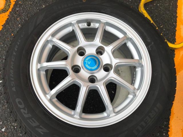Lehrmeister(レアマイスター) BRANDLE-LINE CALUSSHA + PIRELLI(ピレリ) ICE ZERO ASIMMETRICO 185/65R15 4/4