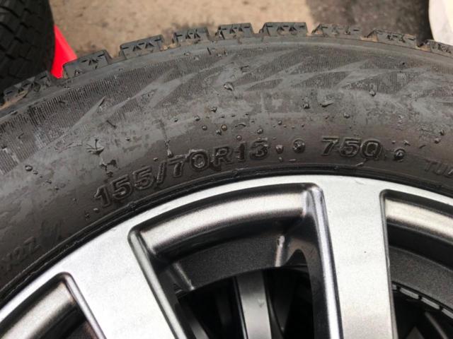 JAPAN SANYO(ジャパン三陽) ZACK JP-110 ・ BRIDGESTONE BLIZZAK VRX2 155/70R13 4/4