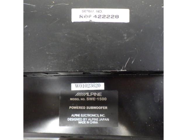 ALPINE (Alpine)
SWE-1500
Tune up woofer